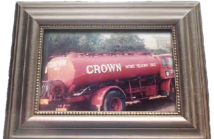 old crown oil delivery truck
