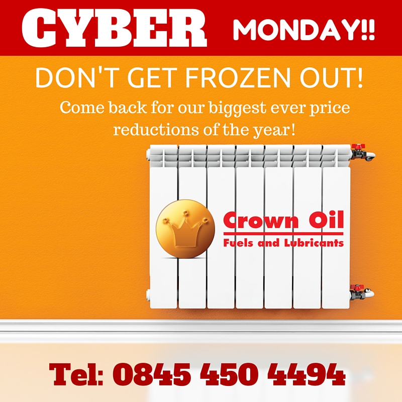 Cyber Monday Heating Oil Offer Crown Oil